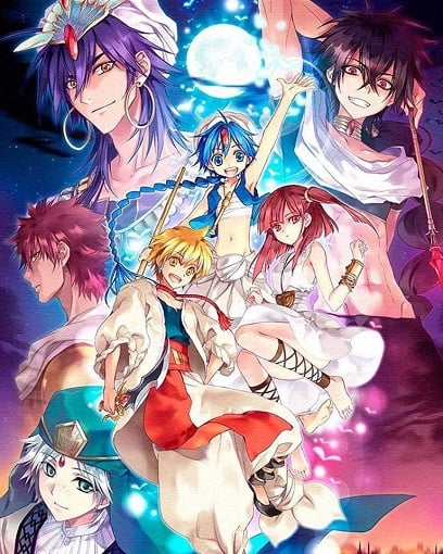 Magi เมไจ อาละดินผจญภัย ภาค 1-2 ตอนที่ 1-50 พากย์ไทย (ครบทุกตอน)