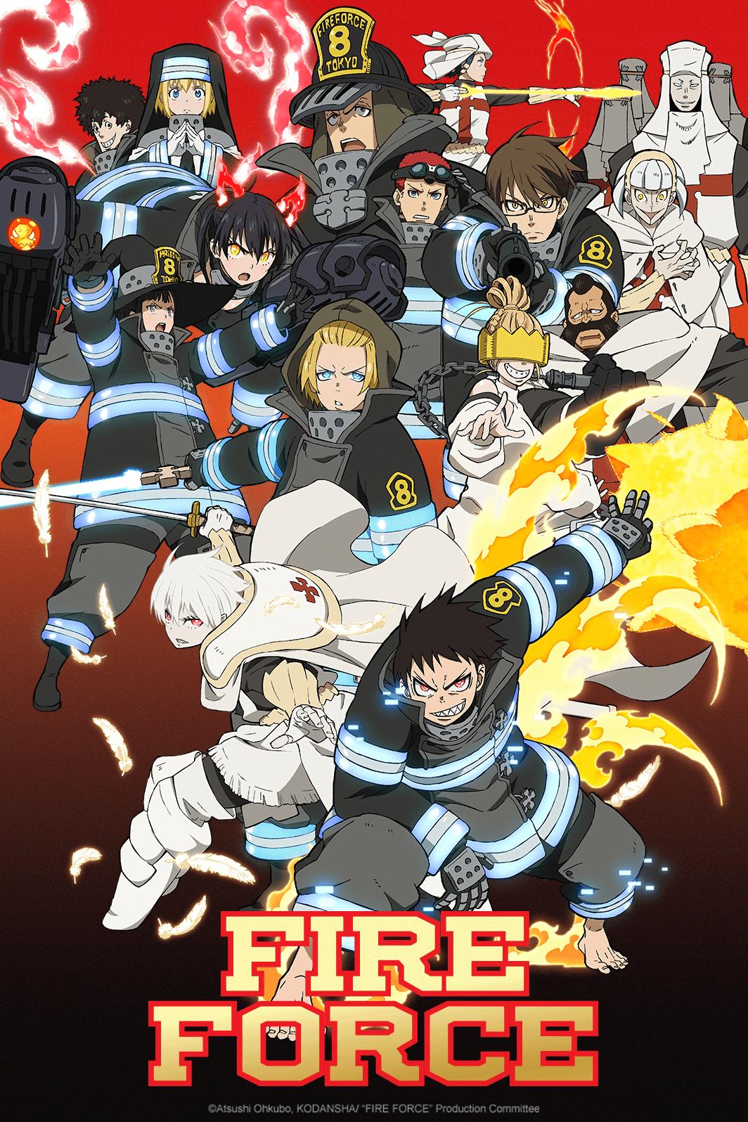Enen no Shouboutai (Fire Force) หน่วยผจญคนไฟลุก ตอนที่ 1-24 ซับไทย