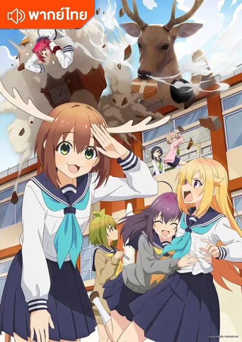 Shikanoko Nokonoko Koshitantan โนโกะตัน เพื่อนฉันพันธุ์กวาง ตอนที่ 1-12 พากย์ไทย