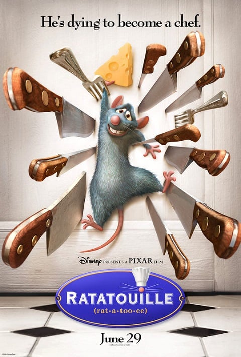 Ratatouille (2007) พ่อครัวตัวจี๊ด หัวใจคับโลก