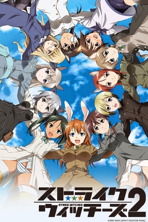 Strike Witches 2 สไตรค์ วิทช์ สงครามเวหา กกน.ลอยฟ้า ภาค 2 ตอนที่ 1-12 ซับไทย